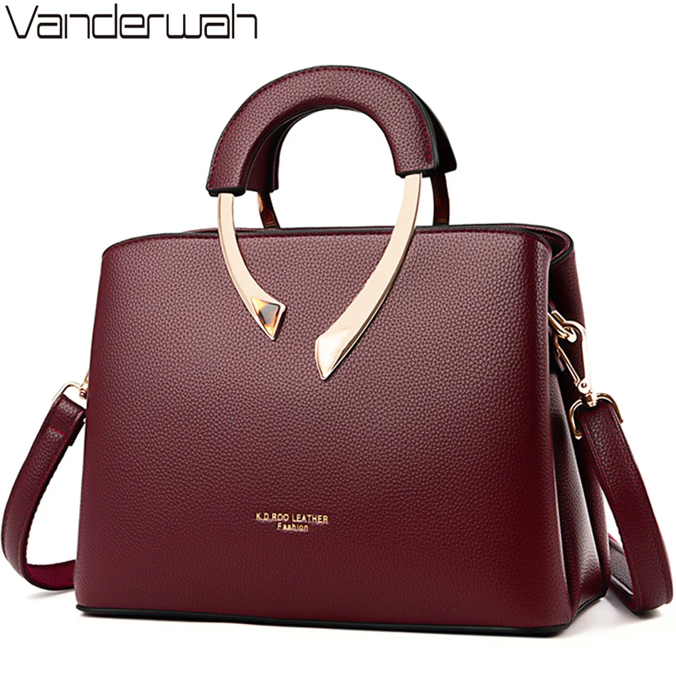 Luxury High Quality Bags - ORIJINAL VANDERWAH Yüksek Kaliteli Pu Deri