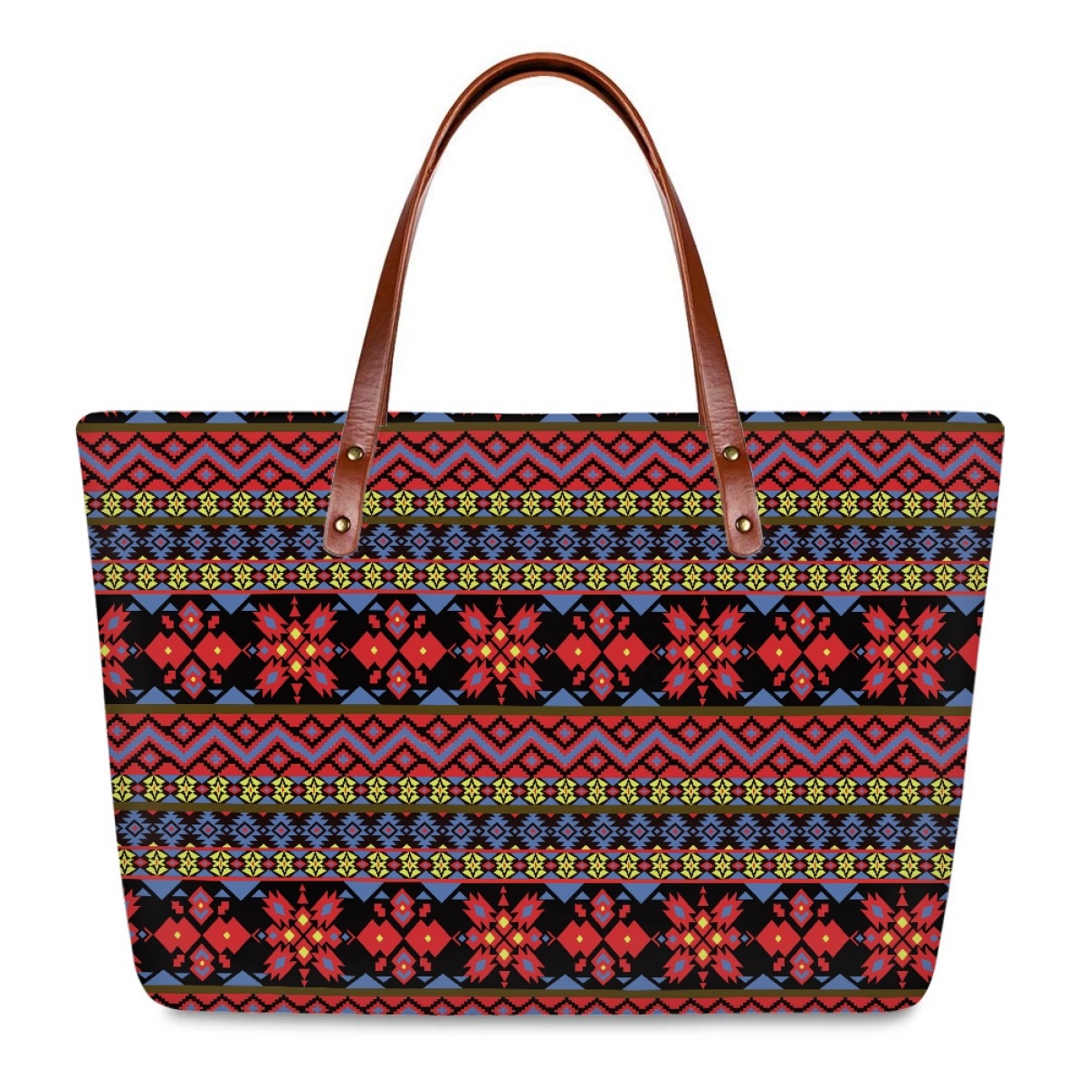 Luxury Bags Guess - Noisydesigns Lüks Çiçek Baskı Bayan Omuz