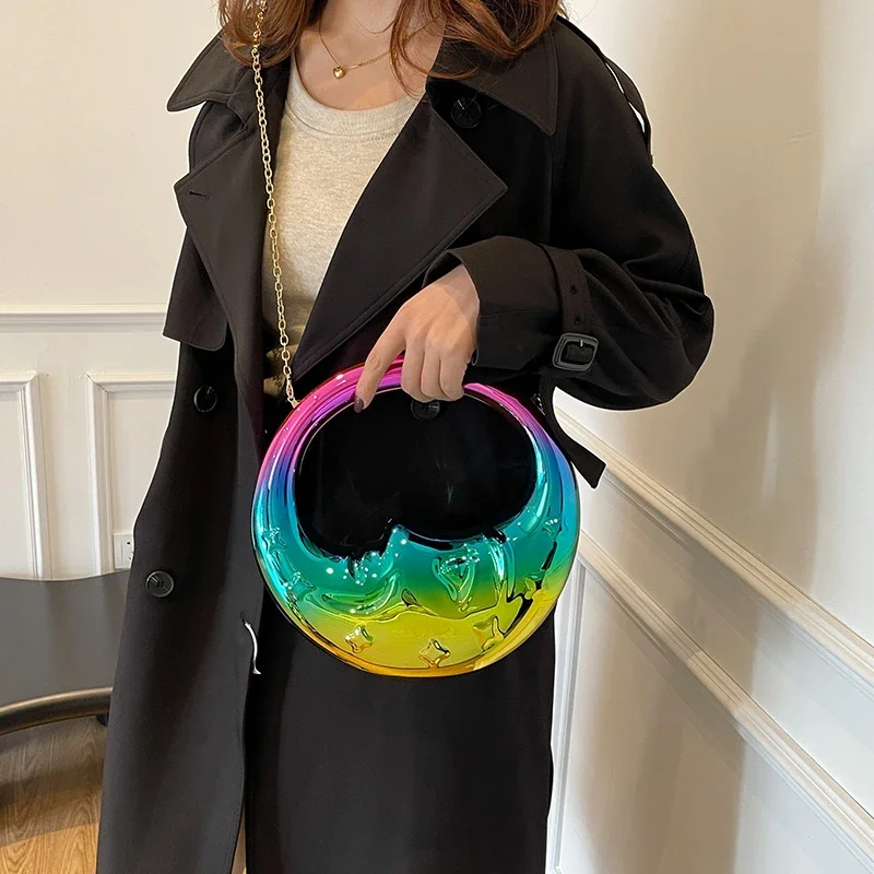Luxury Bags Sell - Yazlık Gelişmiş Tasarım PVC Metalik Parlak