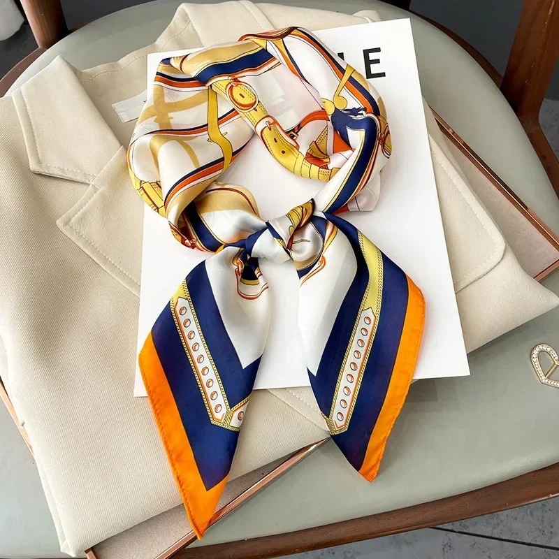 Luxury Bags Quality - Lüks Tasarım Sıska Ipek Kare Eşarp
