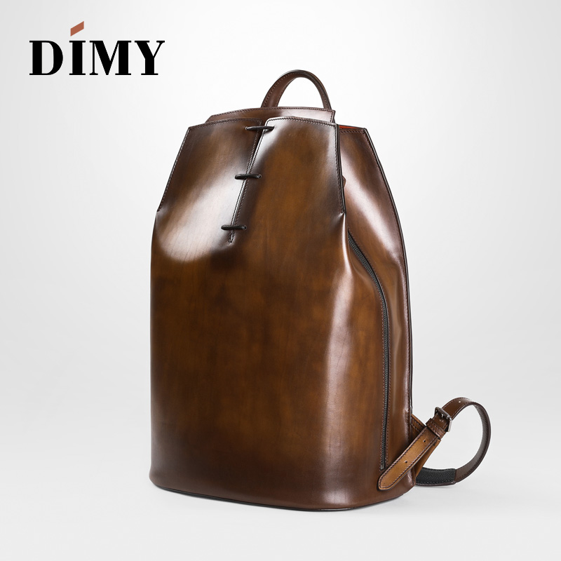 Genuine Leather Backpack - DIMY 2025 yeni erkek hakiki deri