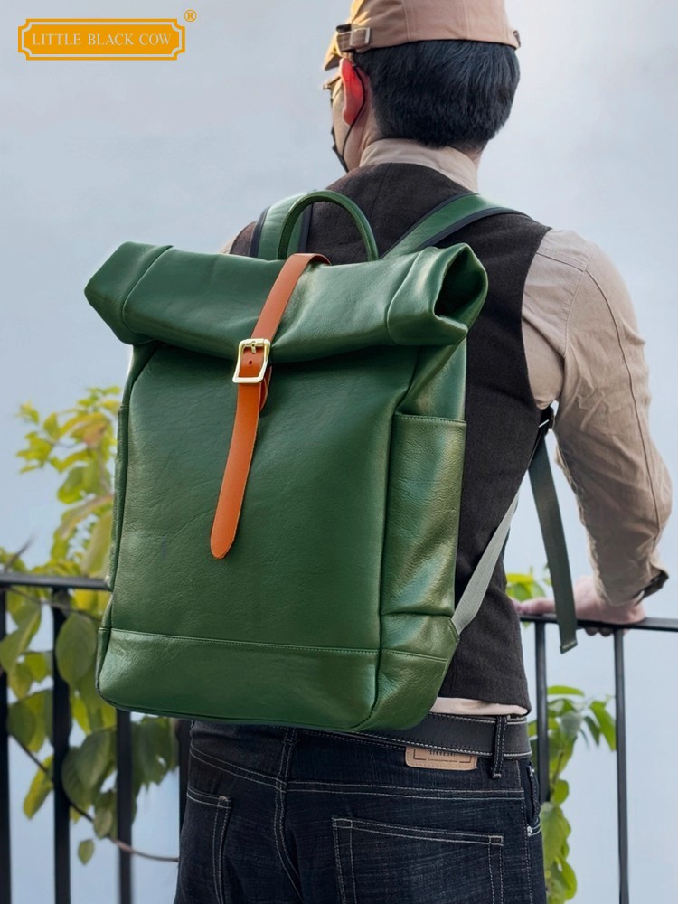 Büyük Kapasiteli Erkek Hakiki  - Genuine Leather Backpack incelemesi ve fiyatı