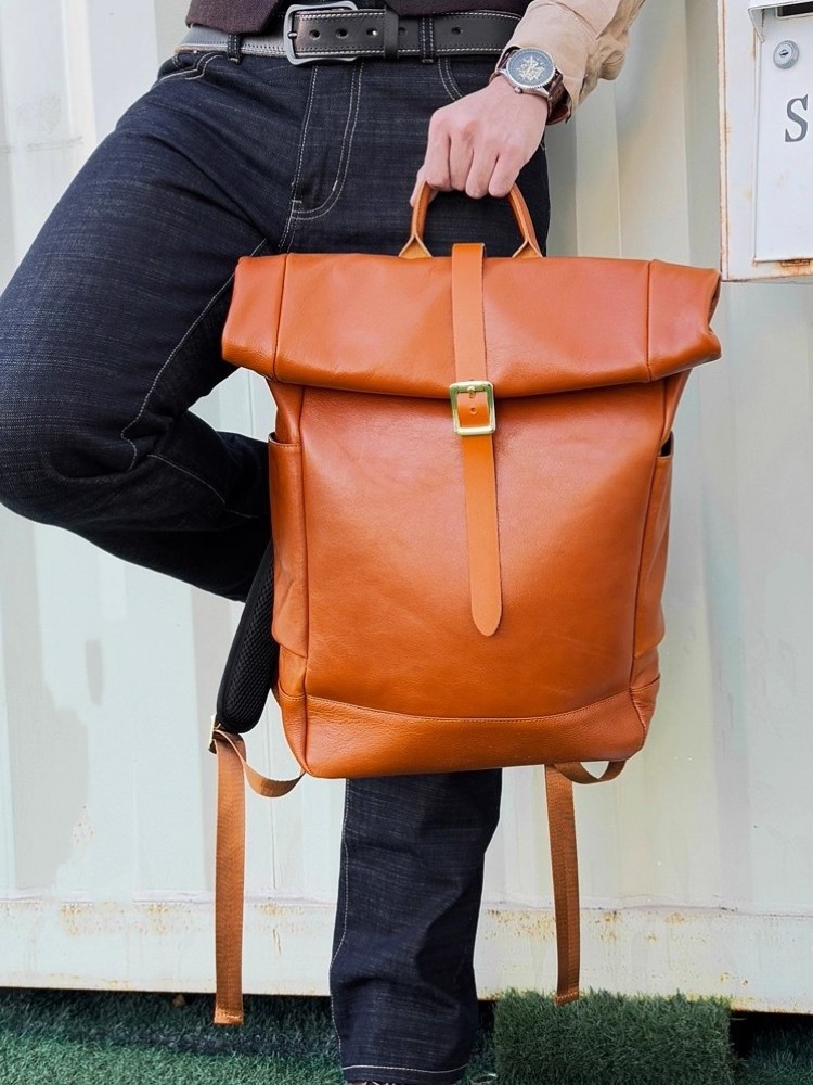 Büyük Kapasiteli Erkek Hakiki  - Genuine Leather Backpack incelemesi ve fiyatı