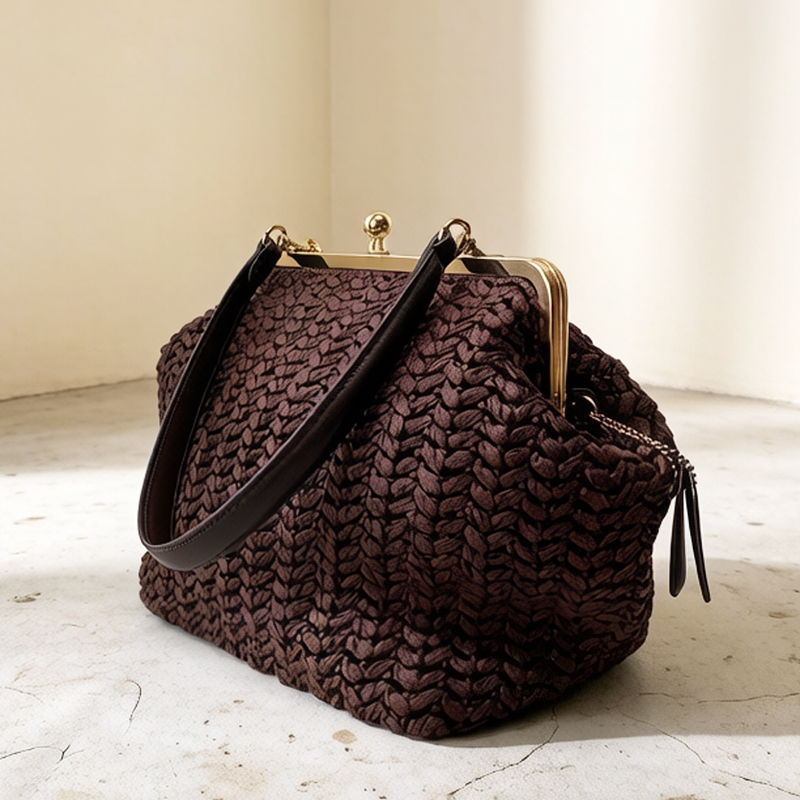 El yapımı Kisslock Çerçeveli O - Luxury Bags Vintage incelemesi ve fiyatı