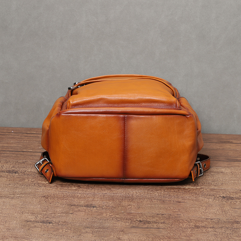 YETTIES erkek Vintage Bitkisel - Genuine Leather Backpack incelemesi ve fiyatı