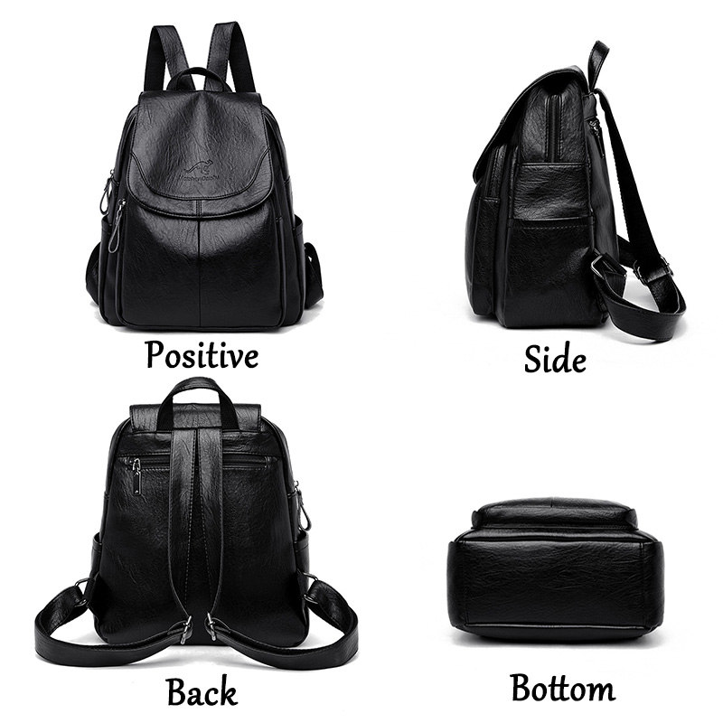 9 renk Kadın Yumuşak Deri Sırt - Genuine Leather Backpack incelemesi ve fiyatı