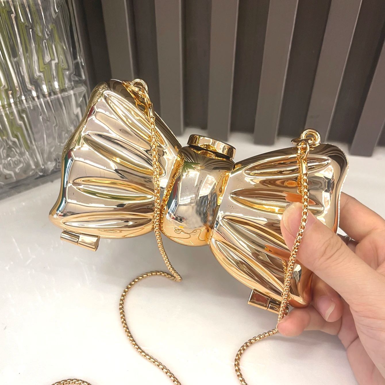 Altın Akşam çanta Çantalar ve  - Luxury Bags Quality incelemesi ve fiyatı