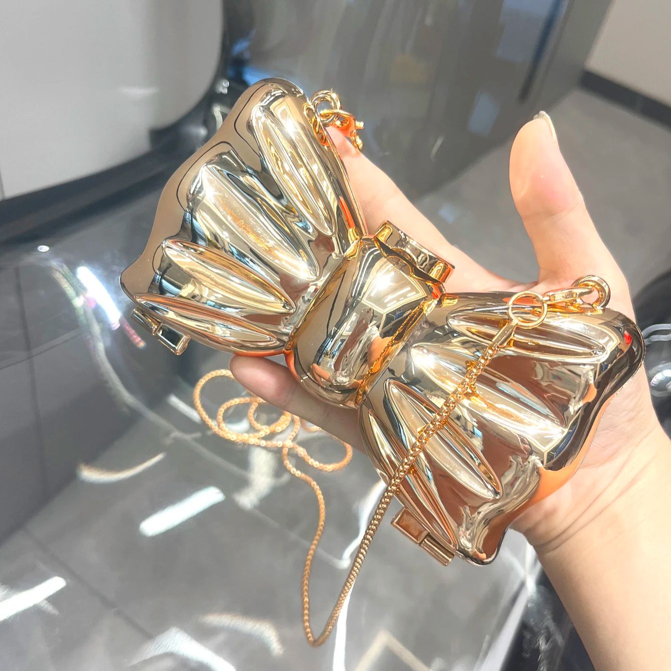 Altın Akşam çanta Çantalar ve  - Luxury Bags Quality incelemesi ve fiyatı