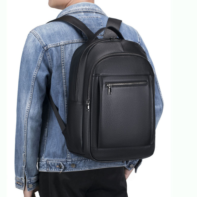 Erkekler için Süper Deri Çift  - Genuine Leather Backpack incelemesi ve fiyatı