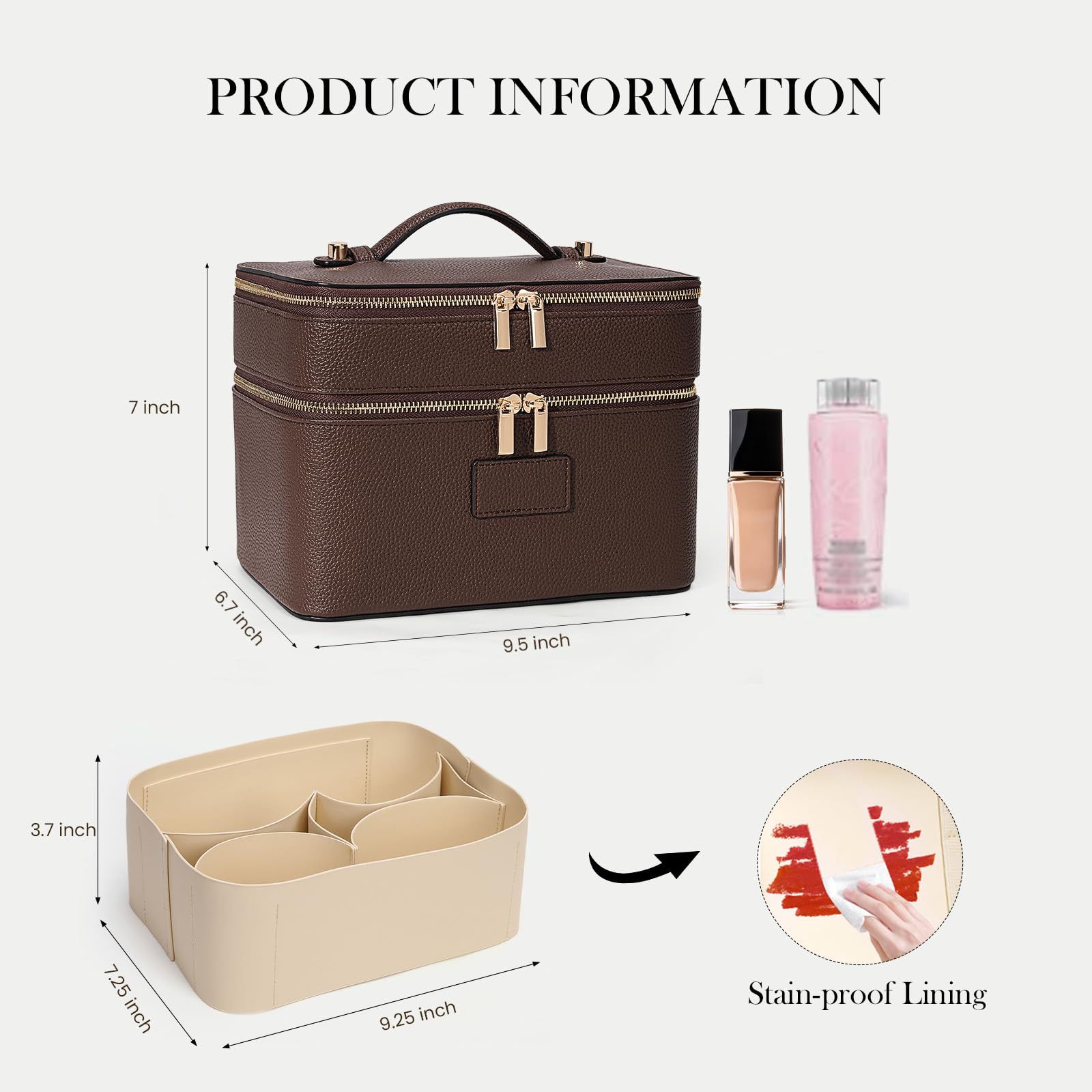 Büyük Kapasiteli Çift Katmanlı - Luxury Bags Quality incelemesi ve fiyatı