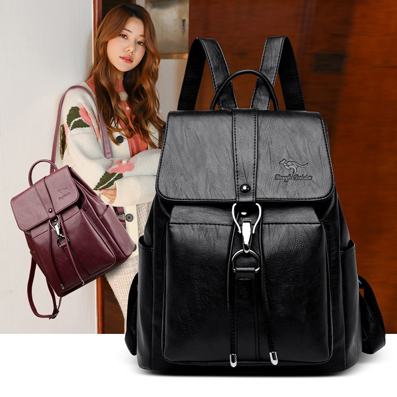 Anti Hırsızlık Sırt Çantası Ka - Genuine Leather Backpack incelemesi ve fiyatı
