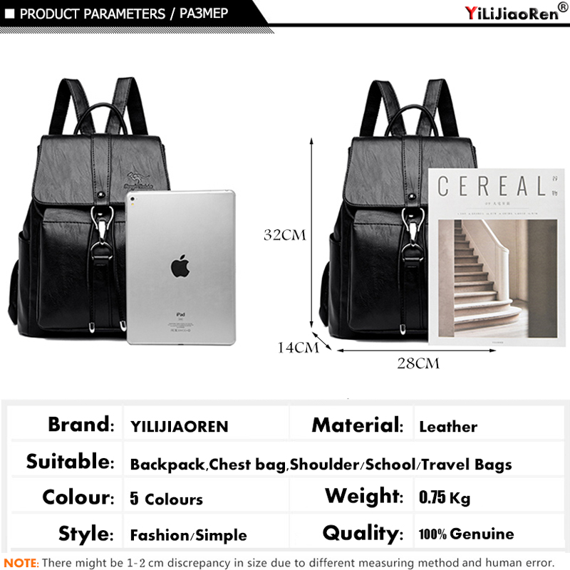 Anti Hırsızlık Sırt Çantası Ka - Genuine Leather Backpack incelemesi ve fiyatı