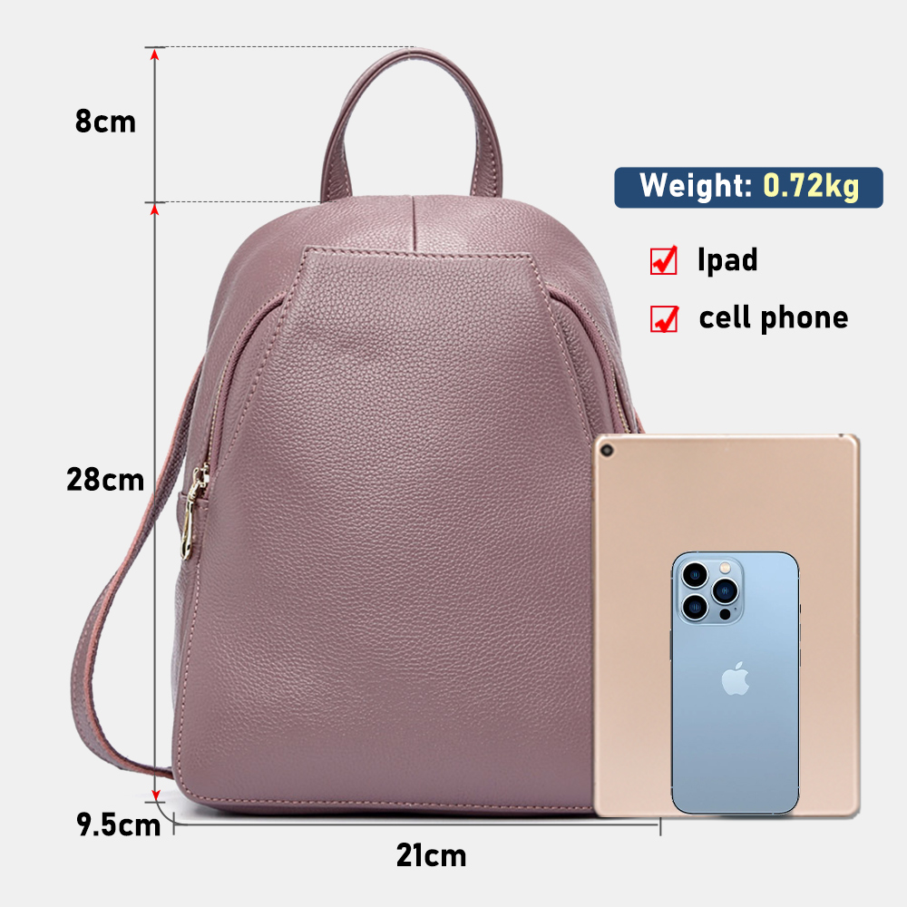 Zency Charm Kadın Sırt Çantası - Genuine Leather Backpack incelemesi ve fiyatı