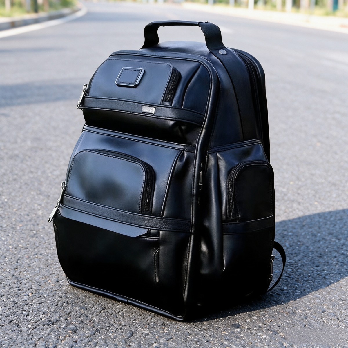 Erkekler için İş Dizüstü Bilgi - Genuine Leather Backpack incelemesi ve fiyatı
