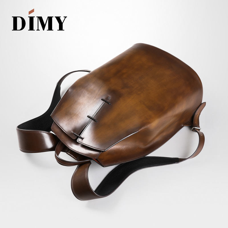 DIMY 2025 yeni erkek hakiki de - Genuine Leather Backpack incelemesi ve fiyatı