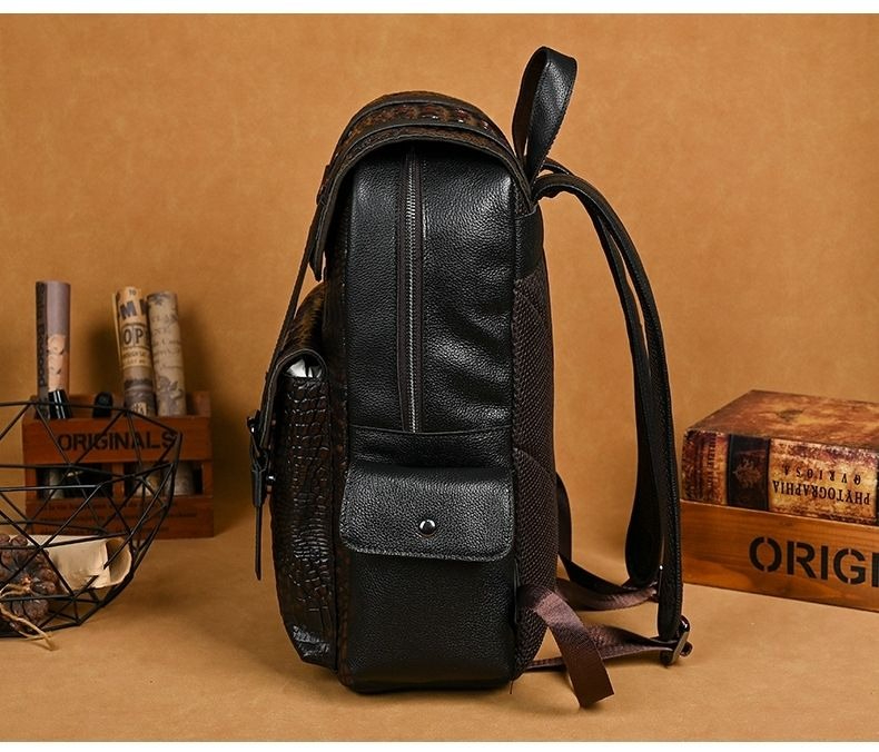 2026 Yeni Moda Timsah Marka Do - Genuine Leather Backpack incelemesi ve fiyatı