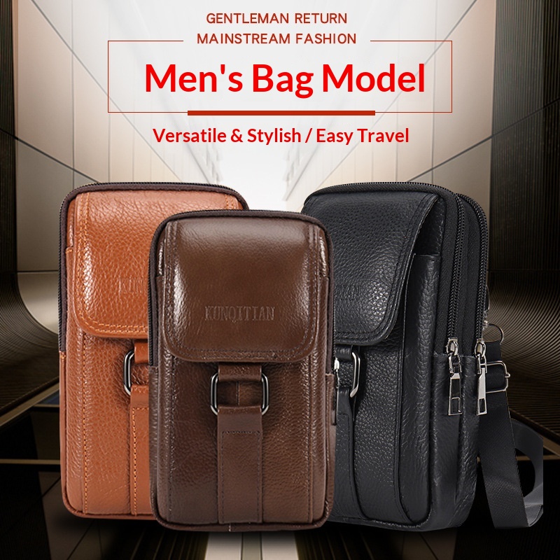 Hakiki Deri Erkek Telefon Keme - Genuine Leather Backpack incelemesi ve fiyatı